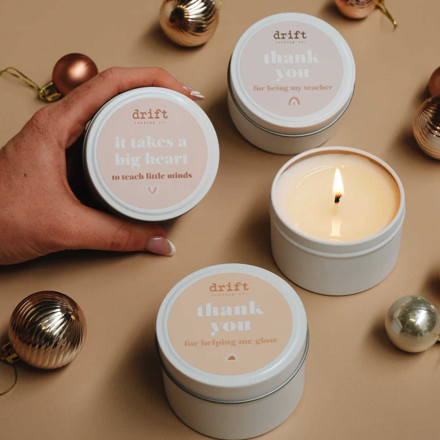 Travel Tin Candle - Thank you