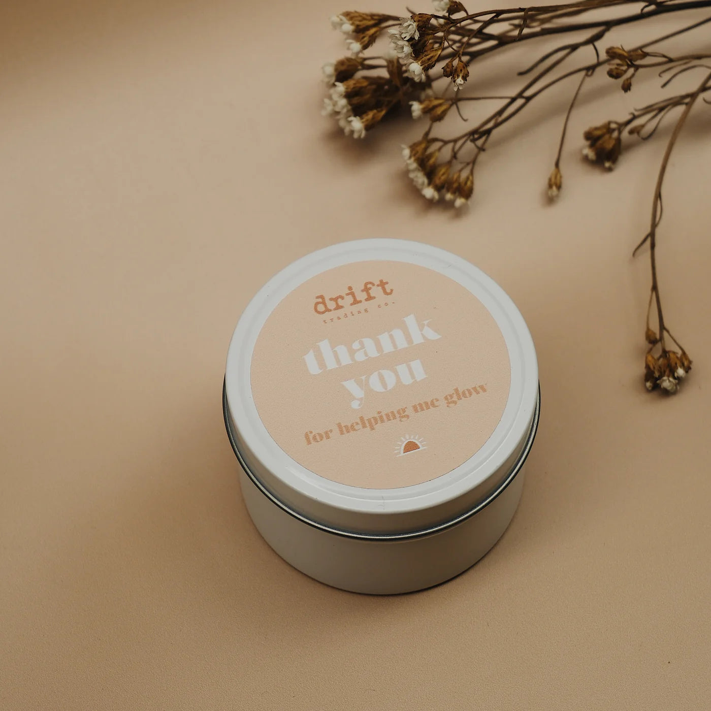 Travel Tin Candle - Thank you