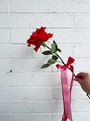 Open image in slideshow, Single Stem Rose
